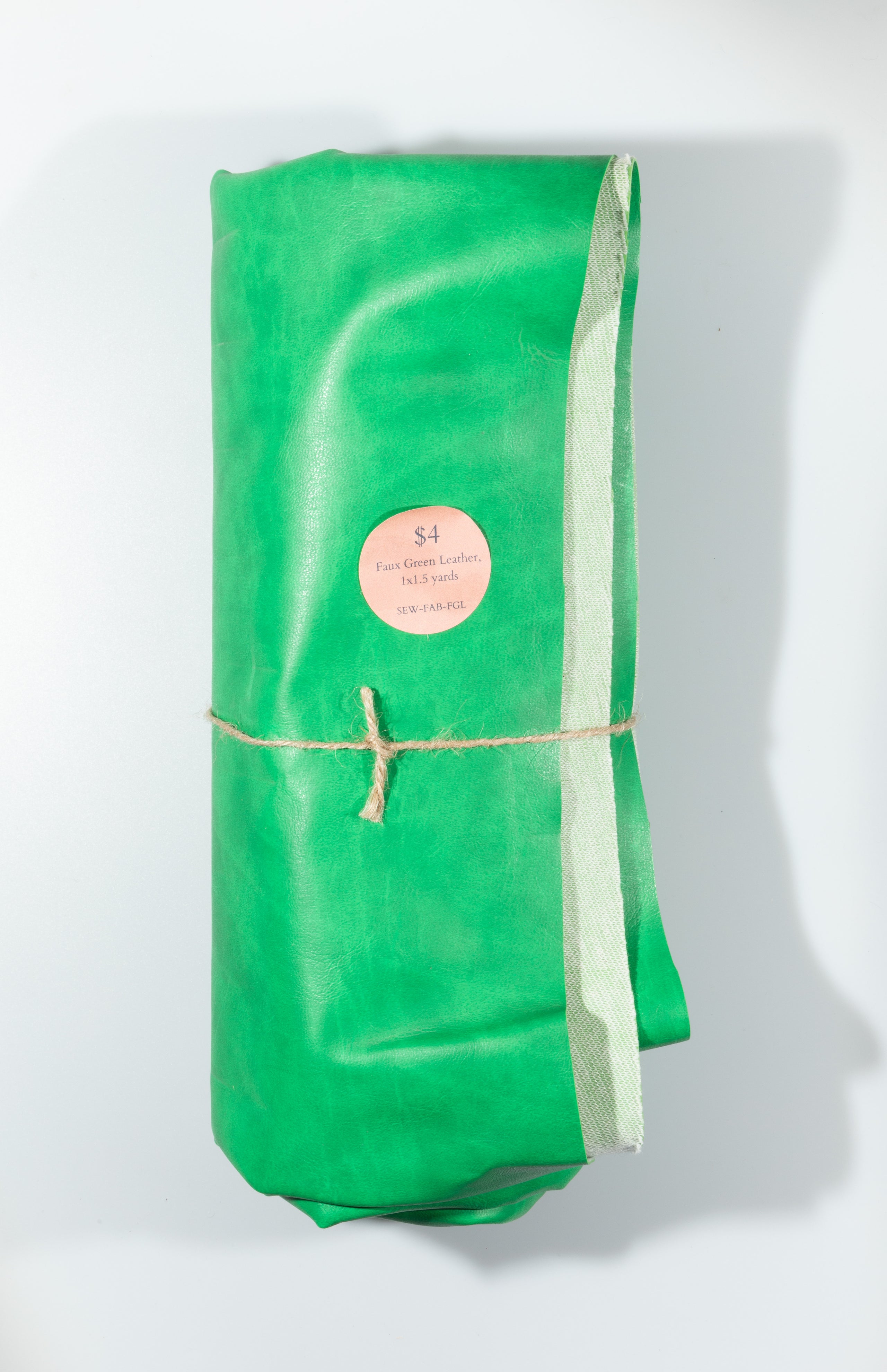 Faux Green Leather | Newlight Creative Reuse